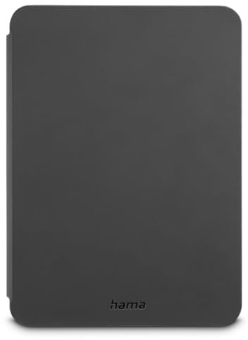 Hama Hülle für Kindle Paperwhite 12. Generation 2024 und Kindle Colorsoft Signature Edition (Ebook Hülle mit Magnet, Sleep Funktion, robuste Schutzhülle, Cover für Rundumschutz) schwarz