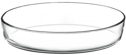 Vollständig gehärtetes hochtemperaturbeständiges Glas-Backblech-Set, ovale Fischplatte, gebackener Reis, Grillschale - ovale Glasschale - Große 3,2 l