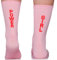 TODO Lustige Rennrad Socken Damen und Herren. Motiv Fahrradsocken, Rosa Radsocken Damen Lustig (Girl Power 35-38)