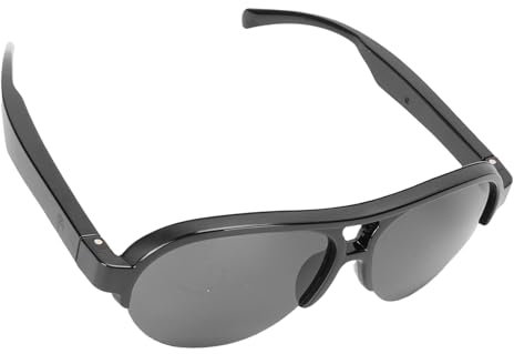 AI -Übersetzung Intelligente Brille Bluetooth für Männer & Frauen, V5.4 IP65 Regensicher, 144 Sprache Echtzeit -Übersetzung Smart Sonnenbrille mit Mikrofon & Lautsprechern für