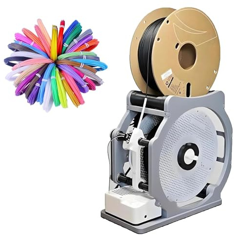 Automatischer 3D-Industriefilament-Umspuler, Einfacher Spulenwechsel, Intelligente Start- Und Stoppfunktion For 3D-Druck-Enthusiasten, Schweißer Und Textilkünstler