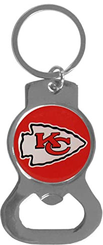 Siskiyou NFL Sport-Fan-Shop Kansas City Chiefs Flaschenöffner, Schlüsselanhänger, Einheitsgröße, Teamfarbe
