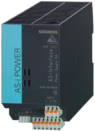 Siemens 3RX9502-0BA00 AS-Interface power adapter 5A AC 120V/230V