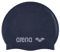 ARENA Unisex – Erwachsene Classic Youth Silicone Swim Cap For Boys And Girls Schwimmkappe, Denim-Silver (71), Einheitsgröße EU