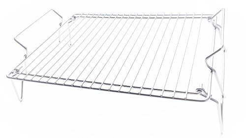 GRATICOLA INOX AISI-304 CON PIEDINI RIPIEGHEVOLI DA 40X30 MADE IN ITALY