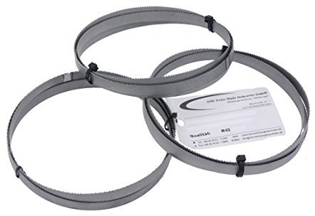 SMI 3er SET Bandsägeblatt Bi-Metall M42 Abmessung 1638 x 13 x 0,65 mm 10/14 ZpZ z.B. für Optimum, Epple, Holzmann, Bernardo Sägeband