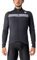 CASTELLI 4518511-085 PURO 3 JERSEY FZ Sweatshirt Men's LIGHT BLACK/SILVER REFLEX Size L