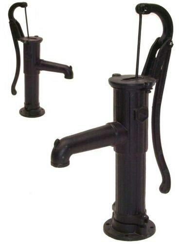 D&L 55914 AWZ Pompe à main en fonte Noir