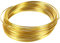mumbi 30765 Gold 10m Basteldraht 2mm, 10 Meter