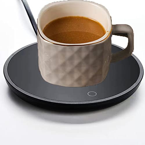 Calentador de Tazas de café Calentador de café Inteligente 220V 18W Bebida Calefacción eléctrica Oficina Pantalla táctil Taza de café Calentador Impermeable Elegante con Apagado automático