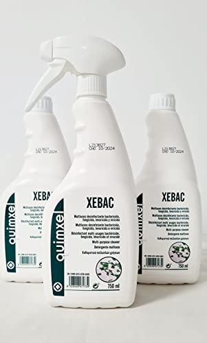 Multiusos Desinfectante virucida XEBAC Pack 3 uds. 750 ml.