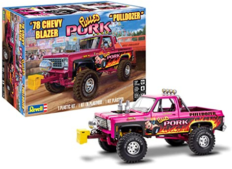 Revell Monogram 14532-1978 Chevy Blazer Pulldozer - 1:24 Scale - Unbuilt/Unpainted Plastic Model Kit