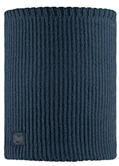 Buff Strick & Polar Schlauchschal RUTGER STEEL BLUE