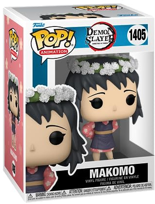 Funko POP! Animation: Demon Slayer - Makomo - (Flower Headdress) - Collectable Vinyl Figure - Gift Idea - Official Merchandise - Toys for Kids & Adults - Anime Fans - Model Figure for Collectors