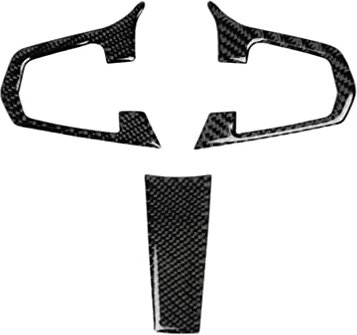 JORAsa Karbonfaser-Innenverkleidung, Rahmenabdeckung, kompatibel mit BMW X3 G01 2017–2022 (Lenkradsatz A 01, Classic)
