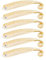 ZANDERKANT - Angelköder - Gummifische - Junior Kauli - 2 Packungen je 3 Stück - Blondi - 9cm - Greifer 3/0 - schwimmend