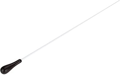 Dirigentenstab Aus Ebenholz Mit Angenehmem Holzgriff Und Metallspitze Für Chor Orchester Und Konzerte 38Cm