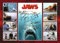 RJR Prints Jaws Cast, mehrfach signiert, A4 Montage, Fotodruck, vorgedruckte Unterschriften, Autogramm, Geschenk