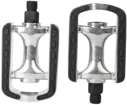 YARNOW Fahrradpedal in Aluminiumlegierung Anti-rutsch-Pedal Mit Spikes Für Outdoor-Bikes Leicht Und Ergonomisch Mit Reflektierendem Design Für Mehr Bei Nachtfahrten