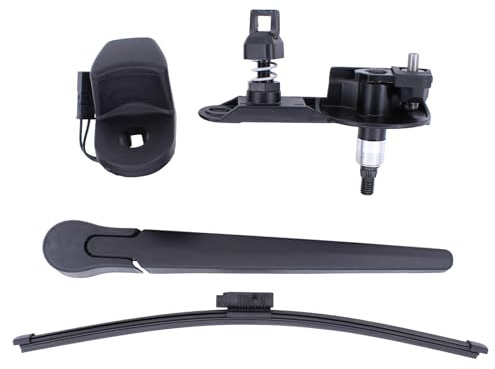 Wischachslager Heckscheibentaster Wischerarm Wischerblatt für 3er E91 04-12 | für Touring Heckwischerarm Heckwischer Achslager Fensterschalter Wischerlager Heck Scheibenwischer Arm Tastenschalter hinten