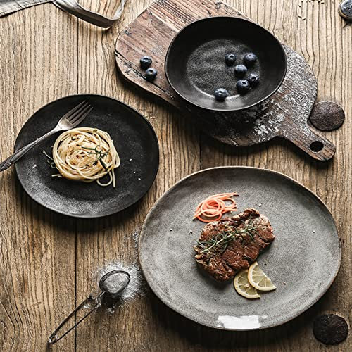 GaRcan Porcelain Dinnerware Sets 32 Piece Dinner Set, Plates and Bowls Sets, Dishes Set Includes Dinner Plates, Dessert Plates