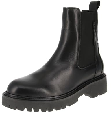 Marc O'Polo 407 18095001 100-Phia 8A - Damen Chelsea Boots - Black, Größe:39 EU