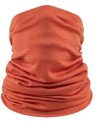 TOM FYFE Premium Merino Schlauchschal Unisex Terracotta/One Size | Made in Europe