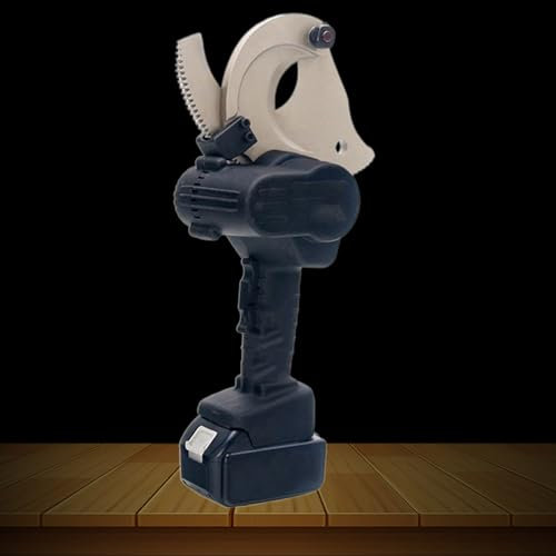 Beachtiful Cortador de Cables, Kit de Cortador de Cables a Batería, Cortador de Cables con Trinquete, Herramienta Eléctrica para Cortar Cables de Cobre/Aluminio y Cables Blindados,75mm