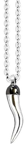 Collana uomo corno Zancan Argento 925 ESC137