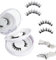 Cils Magnetique Yeux De Biche 2 Paires Faux Cils Naturel Magnétique by Obeyalash