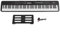 Piano con Teclado Eléctrico, 88 Teclas, Piano con Teclado Profesional, Carcasa de ABS, 110 X 21 X 5,8 Cm (Enchufe de la UE)