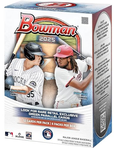 Bowman Baseball 2025 – werksseitig versiegelt – Vorteilsbox