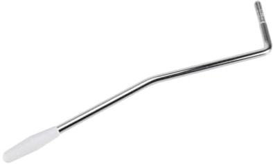Verchromter Tremolohebel 5,0mm M5 für E-gitarren Ersatzteil | M5-gewinde, Kompatibel mit Einfacher Tremolo Brücke, Silberfarbene Ausführung, für Spieler und Gitarrenliebhaber