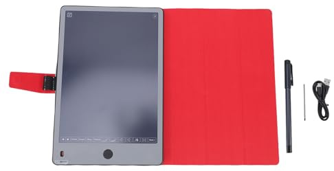 Denash Smart Pen et Ensemble de Cartes D'écriture Numérique, Tablette de Synchronisation AI pour la Prise de Notes avec Stockage et Conférence Vocale à Distance, 1 Effacer,