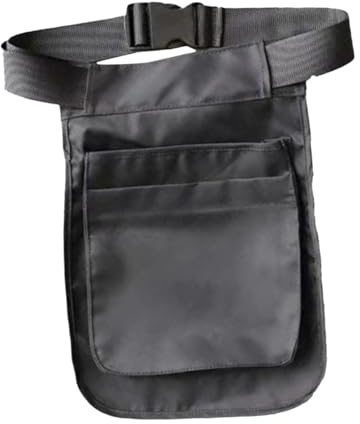 Hüfttasche mit mehreren Taschen und verstellbarem Gürtel für Elektriker, Gärtner, Outdoor-Aktivitäten, kleine und große Größenoptionen - Stil a