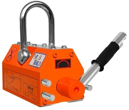 Permanentmagnet-Hebevorrichtung, Magnetheber, 1 Tonne, Industriequalität, elektromagnetisches Spannfutter, magnetisch (200 kg)