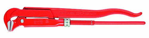 KNIPEX 83 10 015 90-Degree Swedish Pattern Pipe Wrench