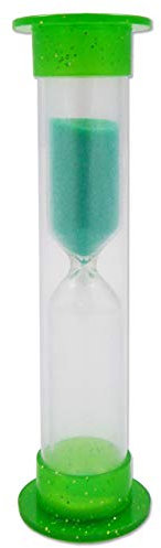 Dental Aesthetics UK Sablier à paillettes de 2 minutes pour brossage de dents