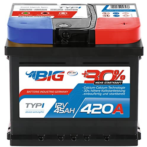 BIG +30% 12V 45Ah 420A/EN