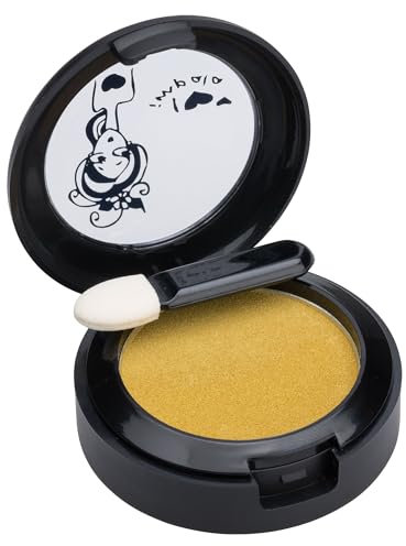 IMPALA | Lidschatten in Kompaktpuder Farbe Goldgelb N10 | Langanhaltender Lidschatten mit hoher Pigmentierung | Lebendige und dauerhafte Farben | Cremige Textur und kompakte Pigmente