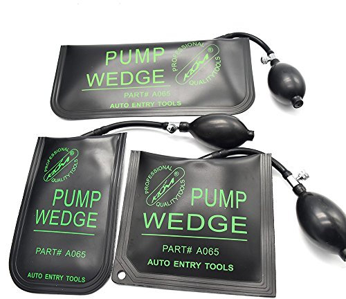 MICG Air Wedge Car Door Opener Inflatable Shim Cushioned Powerful Hand Pump Locksmith Tools(3pcs/lot)