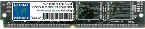 8 MB Mini Flash SIMM Memory RAM für Cisco 1700 Serie Router (Cisco P/N MEM1700–8 MFS)