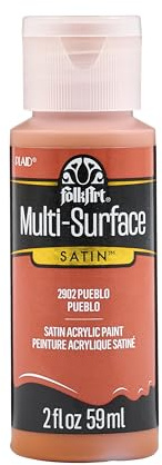 FolkArt Multi-Surface Paint in Assorted Colors (2 oz), 2902, Pueblo