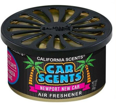 California Car Scents Duftdose für das Auto. Duftrichtung (NEWPORT NEW CAR)