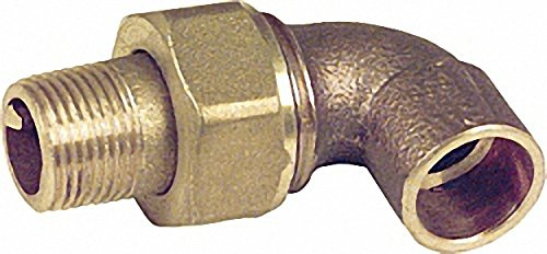 Rotguß-Lötfittings 4098g Winkelverschraubung 90° es Außeng. konisch35-R1 1-4''