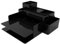 office box Organizador de Escritorio Desk Set Serie Minimal -7 Apartados Independientes y Desmontables - Organización y Decoración