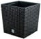 PROSPERPLAST Rato 4 litres avec bac de plantation anthracite 17 x 17 x 17 cm.