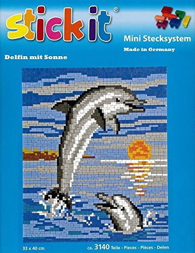 stickit Mini Stecksystem Delfine mit Sonne ca. 3.140 Teile Nr. 41051
