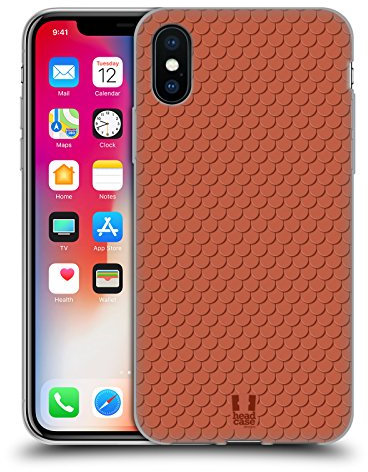 Head Case Designs Escala Europea Patrón de Techo Carcasa de Gel de Silicona Compatible con Apple iPhone X/iPhone XS