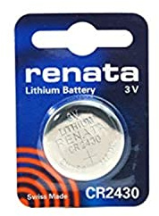 Chronopiles Battery for Watches Model Renata CR2430. Brand Renata